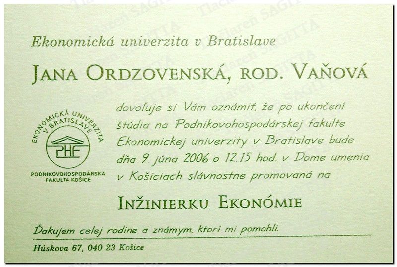 Promočné oznámenie vzor 07