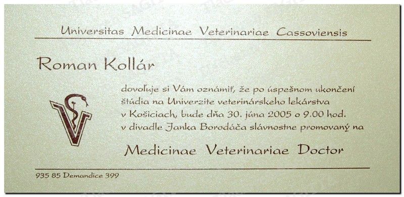 Promočné oznámenie vzor 9