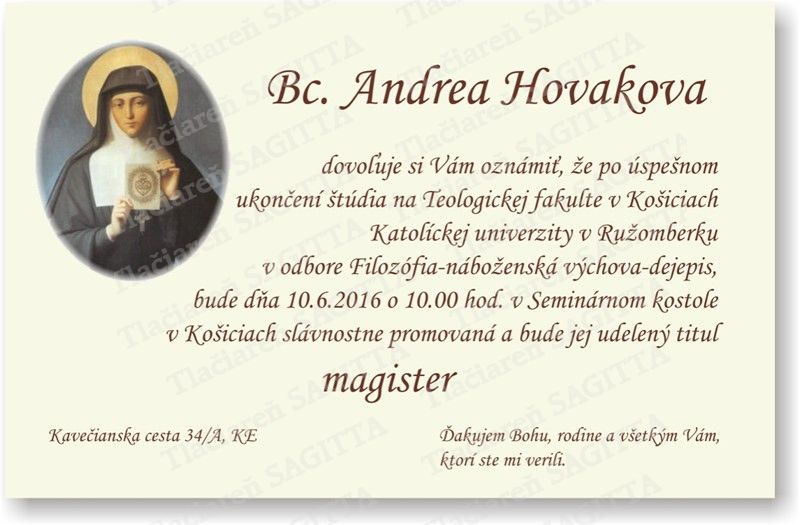 Promočné oznámenie vzor 117