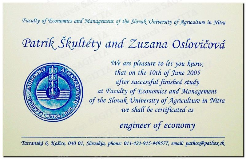 Promočné oznámenie vzor 12