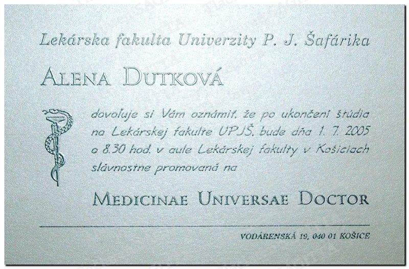 Promočné oznámenie vzor 17