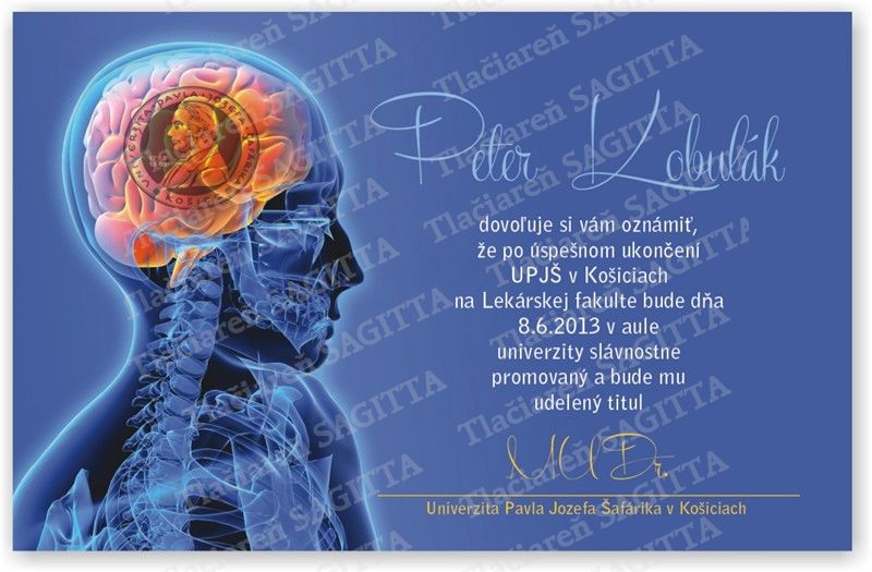 Promočné oznámenie vzor 181