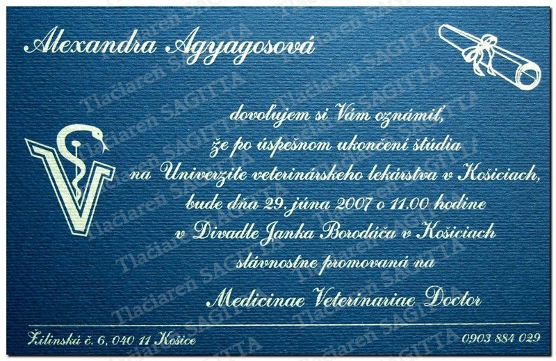 Promočné oznámenie vzor 60