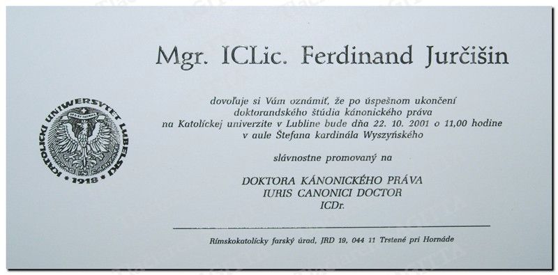 Promočné oznámenie vzor 71