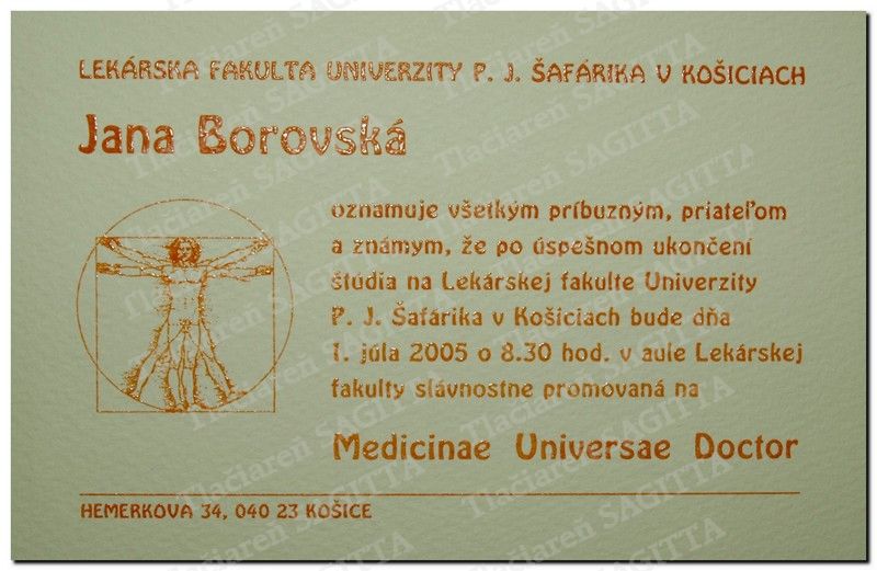 Promočné oznámenie vzor 80